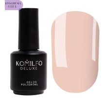 Гель-лак Komilfo French Collection №F007 HEMA/TPO ніжний оранжево-рожевий емаль для френчу, 15 мл