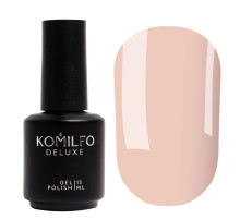 Гель-лак Komilfo French Collection №F007 ніжний оранжево-рожевий емаль для френчу, 15 мл