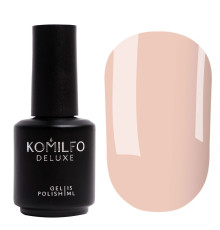 Гель-лак Komilfo French Collection №F007 ніжний оранжево-рожевий емаль для френчу, 15 мл