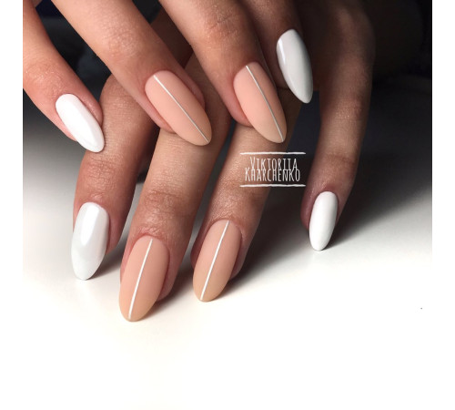 Гель-лак Komilfo French Collection №F007 ніжний оранжево-рожевий емаль для френчу, 15 мл