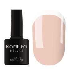 Гель-лак Komilfo French Collection №F007 ніжний оранжево-рожевий емаль для френча, 8 мл