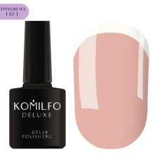 Гель-лак Komilfo French Collection №F008 HEMA/TPO free, світлий пастельно-рожевий для френчу, 8 мл