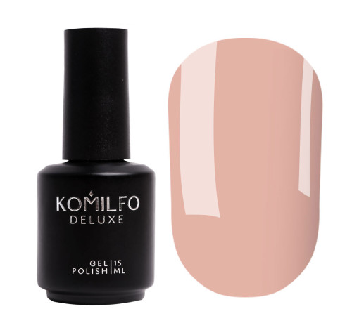 Гель-лак Komilfo French Collection №F008 світлий пастельно-рожевий для френчу, 15 мл