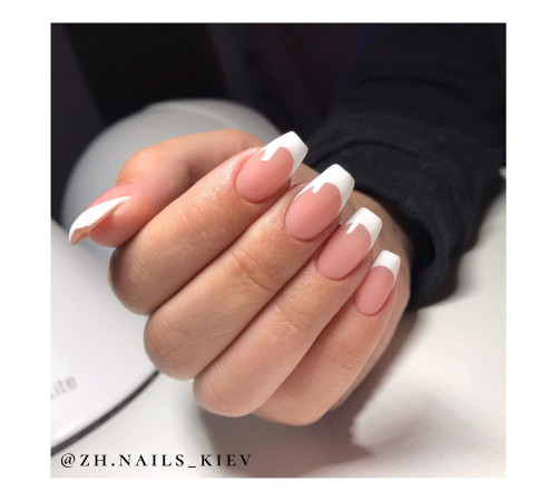 Гель-лак Komilfo French Collection №F008 світлий пастельно-рожевий для френчу, 15 мл