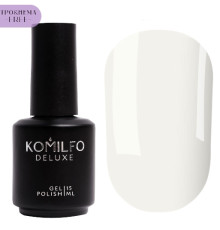 Гель-лак Komilfo French Collection №F009 HEMA/TPO free, молочний емаль для френча, 15 мл
