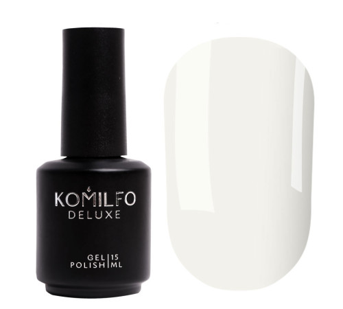 Гель-лак Komilfo French Collection №F009 молочний емаль для френча, 15 мл
