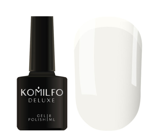 Гель-лак Komilfo French Collection №F009 молочний емаль для френчу, 8 мл