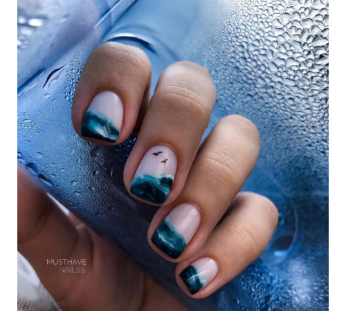 Гель-лак Komilfo French Collection №F009 молочний емаль для френчу, 8 мл