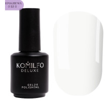 Гель-лак Komilfo French Collection №F010 HEMA/TPO яскравий білий дуже щільний для посмішки, 15 мл