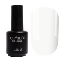 Гель-лак Komilfo French Collection №F010 яскравий білий дуже щільний для посмішки, 15 мл
