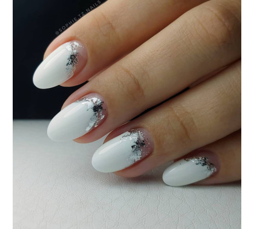Гель-лак Komilfo French Collection №F010 яскравий білий дуже щільний для посмішки, 15 мл