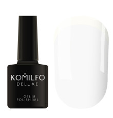 Гель-лак Komilfo French Collection №F010 яскравий білий дуже щільний для посмішки, 8 мл