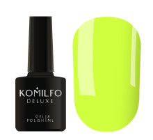 Komilfo Kaleidoscopic Collection K002 green-yellow neon gel polish, 8 ml