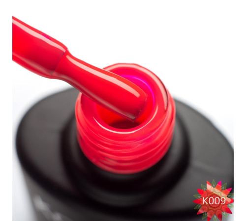 Гель-лак Komilfo Kaleidoscopic collection K009 яскраво-рожевий неоновий, 8 мл