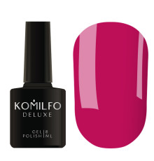 Гель-лак Komilfo Kaleidoscopic collection K010 фуксія неоновий, 8 мл