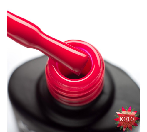 Гель-лак Komilfo Kaleidoscopic collection K010 фуксія неоновий, 8 мл