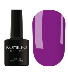Гель-лак Komilfo Kaleidoscopic collection K011 фіолетовий неоновий 8 мл