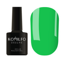 Gel polish Komilfo Kaleidoscopic collection K019 juicy green neon, 8 ml