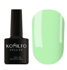 Гель-лак Komilfo Macarons №M007 пастельний м`ятний, 8 мл
