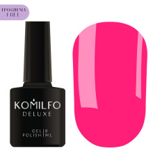 Гель-лак Komilfo NEON Collection №002 HEMA/TPO free, ярко-розовый неоновый, 8 мл