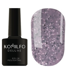 Гель-лак Komilfo Stone Collection ST001 сірий з крихтою, 8 мл