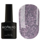 Гель-лак Komilfo Stone Collection ST001 сірий з крихтою, 8 мл