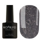 Гель-лак Komilfo Stone Collection ST002 темно-сірий з крихтою, 8 мл