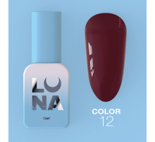 Luna Color Gel Polish No. 012, pomegranate, 8 ml