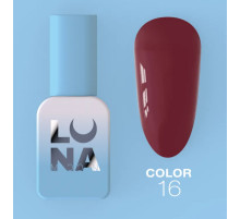 Гель-лак Luna Color №016, малиново-червоний, 8 мл