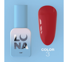 Luna Color Gel Polish No. 03 Red, 8 ml
