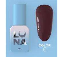 Гель-лак Luna Color №06 винний, 8 мл