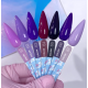 Gel polish Luna Color No. 065 dark eggplant, 13 ml