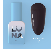 Luna Color Gel Polish No. 07 Dark Bordeaux, 8 ml