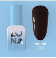 Гель-лак Luna Color №070, бургунді, 8 мл