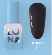 Гель-лак Luna Color №08 темний гранатовий, 8 мл