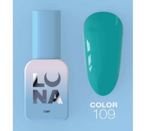 Гель-лак Luna Color №109 лазурний, 13 мл