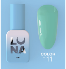 Гель-лак Luna Color №111 бірюзовий, 13 мл
