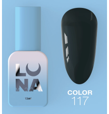Гель-лак Luna Color №117 ізумрудний, 13 мл