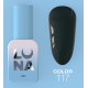 Гель-лак Luna Color №117 ізумрудний, 13 мл
