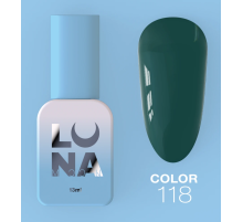 Luna Color Gel Polish No. 118 Green, 8 ml