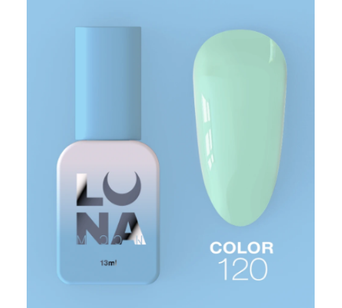 Гель-лак Luna Color №120 м`ятний, 8 мл