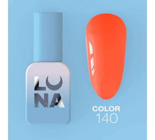 Luna Color Gel Polish No. 140 Carrot, 8 ml