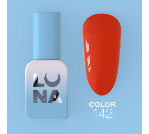 Гель-лак Luna Color №142 кораловий, 8 мл