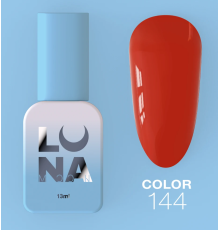 Гель-лак Luna Color №144 яскраво-червоний, 8 мл