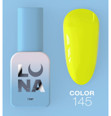 Гель-лак Luna Color №145 неоново-жовтий, 13 мл