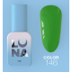 Гель-лак Luna Color №146 яскраво-зелений, 13 мл