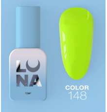 Гель-лак Luna Color №148 неоново-лаймовий, 13 мл