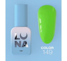Гель-лак Luna Color №149 неоново-салатовий, 13 мл