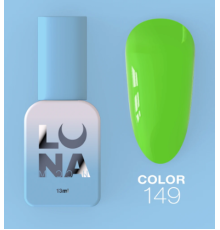 Гель-лак Luna Color №149 неоново-салатовий, 13 мл