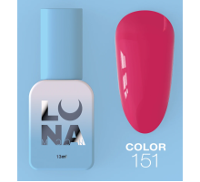 Гель-лак Luna Color №151 неоново-рожевий, 13 мл